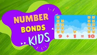 Number Bonds Song  Kids Songs  Add Up To 10 [upl. by Christopher896]