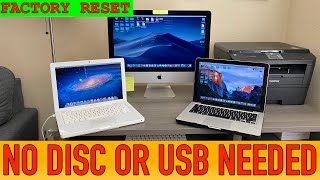 Factory reset your MacBook  Mac without restoration disc or usb [upl. by Elrod]