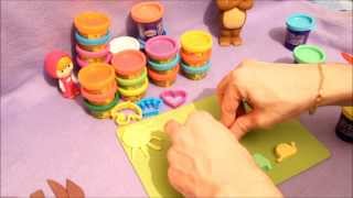 Play Doh modeling clay to form Play Doh part 2 [upl. by Samy989]