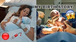 IL MIO PARTO SENZA CENSURA  My Birth Story 👶💉 [upl. by Enelehcim738]