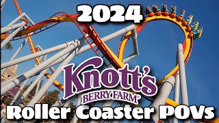 Every Roller Coaster At Knotts Berry Farm In 2024 [upl. by Chaunce832]