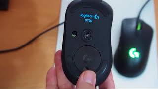 Logitech G703  Ratón inalámbrico gaming  Carga inalámbrica POWERPLAY  LIGHTSPEED [upl. by Heron]