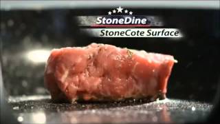 Cook Healthy Non Fat Meals with Non Stick Stonedine [upl. by Otho9]