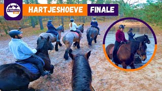 BUITENRIT OP BELGISCHE TREKPAARDEN  HARTJESHOEVE  De Buitenrit Jury Afl8 FINALE [upl. by Lahcim]