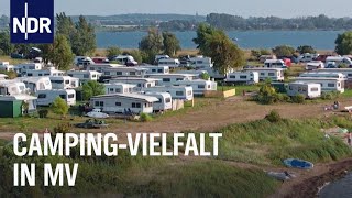 Camping in MV  Naturnah Abenteuer oder Luxus pur  die nordstory  NDR Doku [upl. by Akimert]