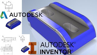 Abrazadera Corrediza  Autodesk Inventor  Tutorial Español [upl. by Imre690]