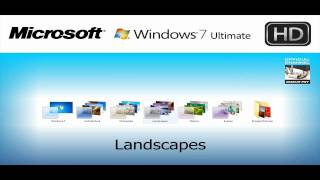 Microsoft Windows 7 Wallpapers from Retail Version in HD [upl. by Adelina]