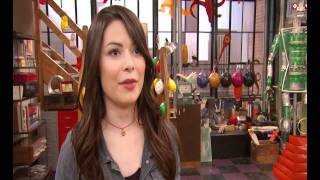 Miranda Cosgrove Interview  First Lady Michelle Obama on iCarly [upl. by Rivkah233]