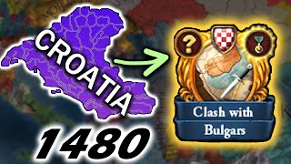 NEW Update Made CROATIA Super Fun EU4 Ante Bellum [upl. by Assylla588]