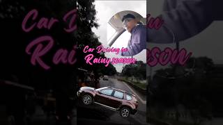 Car Driving in Rainy season trending viral ytshots shots viralreels viralvideo viralshorts [upl. by Hoffman963]