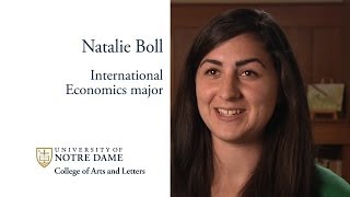 International Economics Student Profile Natalie Boll [upl. by Aicnom]