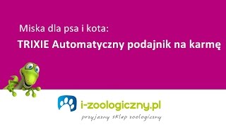 TRIXIE Automatyczny podajnik na karmę dla psa i kota [upl. by Nylac142]