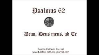 Psalm 62 in Latin [upl. by Biondo]