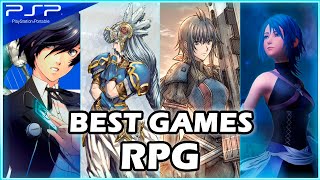 TOP 45 BEST RPG GAMES ON PSP  BEST PSP GAMES [upl. by Flavian]