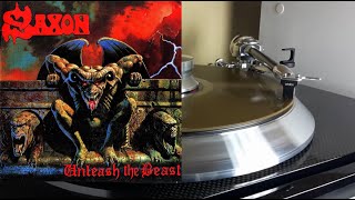 SAXON Unleash The Beast Full Album Vinyl rip [upl. by Eceinal]