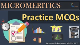 MCQs on Micromeritics  Physical Pharmaceutics MCQs  Practice MCQs for GPAT  NIPER [upl. by Iemaj387]