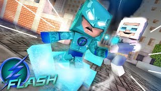 Minecraft  The Flash Azul  LUTEI CONTRA O PRIMEIRO VILÃO  3 [upl. by Ecirtac]