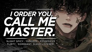 Boyfriend ASMR Yandere Crush Buys You as a Slave M4Fpossessiveslavemdompossessive [upl. by Jacquelin]