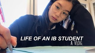 LIFE OF AN IB HIGH SCHOOL STUDENT Exams week  What I Eat [upl. by Gardy]