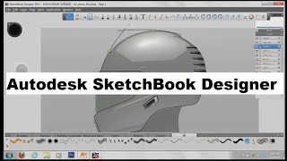 Autodesk SketchBook Designer Tutorial [upl. by Aserehs]