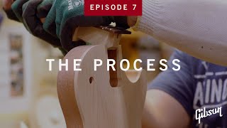 How Guitar Necks Get Glued To Bodies At Gibson USA  The Process S1 EP7 [upl. by Reede]