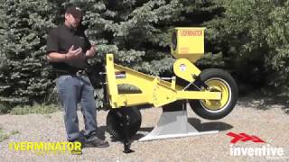 Inventive Ag Products Verminator Machine Setup  Burrow Builder for controlling gophers [upl. by Attenyt]