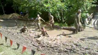 Warrior Dash mud people at Muddy Mayhem South East [upl. by Ruthie238]