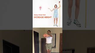 how to increase height︱height increase stretching exercise yoga︱yoga for height growth height [upl. by Nehte509]