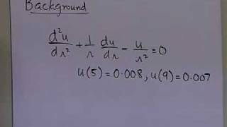 Chapter 0807 Lesson Finite Difference Method for Solving ODEs Background Part 1 of 2 [upl. by Larcher]