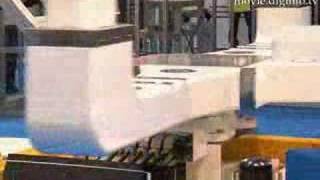 Yaskawa Extralarge LCD glass substrates handling robot [upl. by Duck]