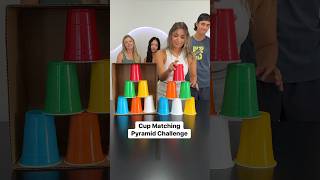 Cup Matching Pyramid Challenge [upl. by Aninay]