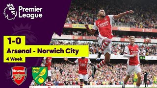 Arsenal FC vs Norwich City FC 10  Highlights  Premier League 20212022 [upl. by Layol]