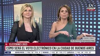 Cómo será el voto electrónico en la Ciudad de Buenos Aires elecciones 2023 [upl. by Maffa]