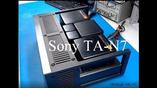 Sony TAN7 VFet amplifier  Full restoration video part 1 [upl. by Lothario]