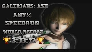 PS2 Galerians Ash Any SpeedRun 33312 IGT World Record [upl. by Masry269]