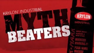 Krylon Industrial Marking Paint Myth Beaters [upl. by Resay]