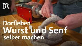 Wurst und Senf selbergemacht Bayerisches Weihnachtsessen  Zwischen Spessart und Karwendel  BR [upl. by Lehctim]