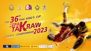 FINAL THAILAND 🇹🇭 vs 🇲🇾 MALAYSIA MENS TEAM PREMIER DIVISION  SEPAKTAKRAW WORLD CHAMPIONSHIP 2023 [upl. by Noach]