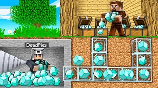 SINIRSIZ ELMAS MİLYONERİ OLDUM 😱  Minecraft [upl. by Hartwell]