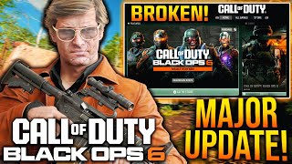 Major COD HQ UPDATE Is BROKEN Massive BLACK OPS 6 DOWNLOAD amp What ACTUALLY Changed BO6 Update [upl. by Llerihs]