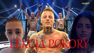 Lizak lekcja pokory Clout MMA 4 [upl. by Tati]