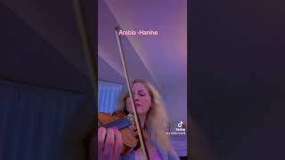 Arabia Hanineviolin cover musician stellakristo creative shorts [upl. by Funda749]