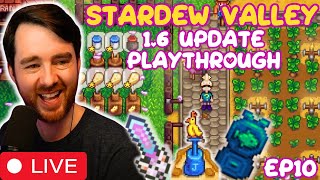 Stardew Valley 16 Perfection I Spring Year 2  PT10 Lets Play Longplay  09042024 [upl. by Ranger]