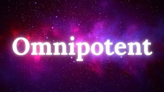 What is OMNIPOTENT Meaning and Definition Explained What does OMNIPOTENCE Mean All Powerful God [upl. by Anwahsar]