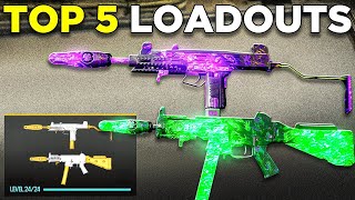 TOP 5 META SMG LOADOUTS in WARZONE 👑 Warzone 3 Best Class Setups  MW3 [upl. by Farny]