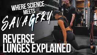 Reverse Lunges for Glutes Form and Tips [upl. by Annaehr499]