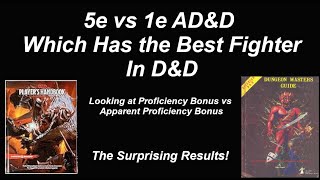 5e vs 1e ADampD Which Has the Best Fighter in DampD [upl. by Izy]