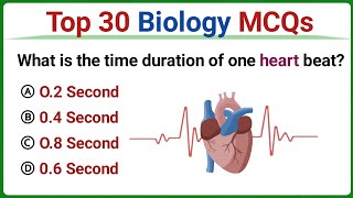 Top 30 biology MCQ  biology mcq for all competitive exam  Biology Mcq [upl. by Reine974]