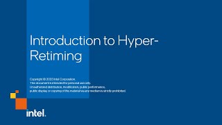 Introduction to HyperRetiming [upl. by Etnuahs]