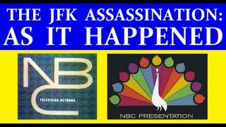 JFKS ASSASSINATION NBCTV COVERAGE PART 1 [upl. by Gnehs]